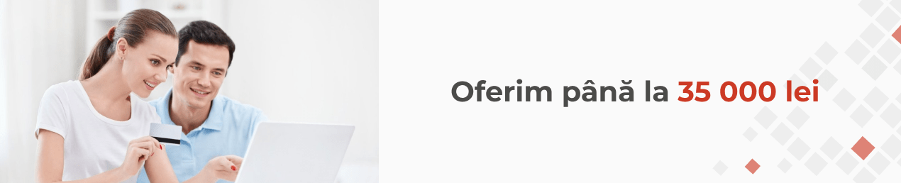 Credit cu buletinul pana la 35000 lei